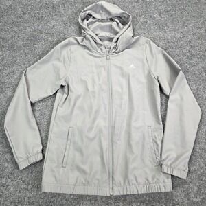Adidas Womens Woven Golf Wind Jacket Windbreaker Medium ADVW0021